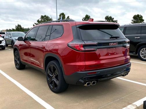 Volcanic Red Tintcoat 2024 GMC Acadia FWD Elevation
