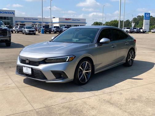 Lunar Silver Metallic 2022 Honda Civic Touring