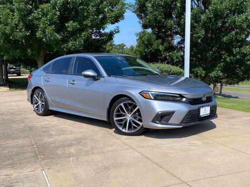 Lunar Silver Metallic 2022 Honda Civic Touring