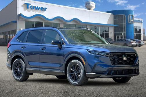 Canyon River Blue Metallic 2026 Honda CR-V Hybrid Sport-L FWD