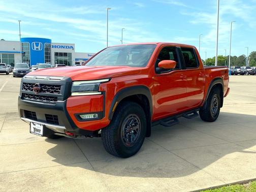 Afterburn Orange 2025 Nissan Frontier PRO-4X