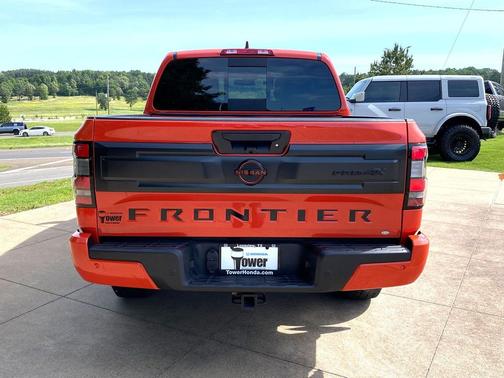 Afterburn Orange 2025 Nissan Frontier PRO-4X