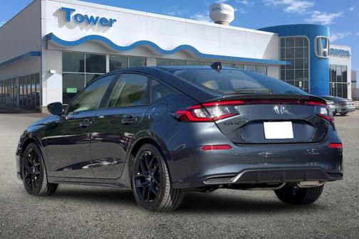 Meteorite Gray Metallic 2026 Honda Civic Sport