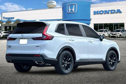Platinum White Pearl 2026 Honda CR-V Hybrid Sport-L FWD