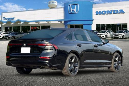 Crystal Black Pearl 2026 Honda Accord Hybrid Sport-L