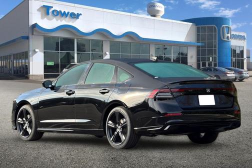 Crystal Black Pearl 2026 Honda Accord Hybrid Sport-L