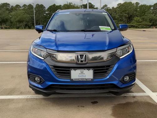 Aegean Blue Metallic 2021 Honda HR-V EX