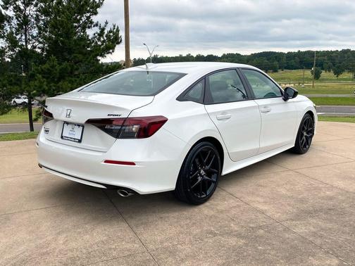 Platinum White Pearl 2026 Honda Civic Sport