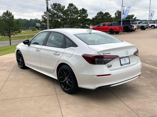 Platinum White Pearl 2026 Honda Civic Sport