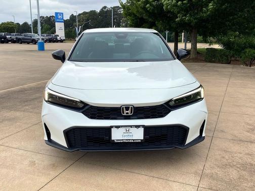 Platinum White Pearl 2026 Honda Civic Sport
