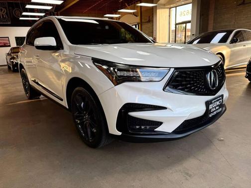 White Diamond Pearl 2019 Acura RDX A-Spec