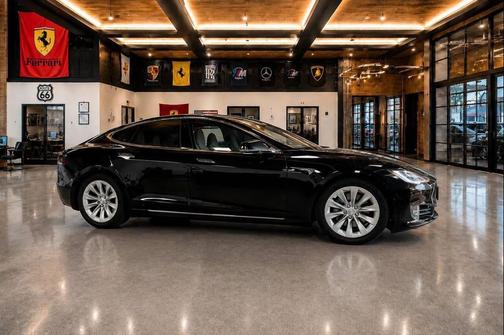 Black 2017 Tesla Model S 75D
