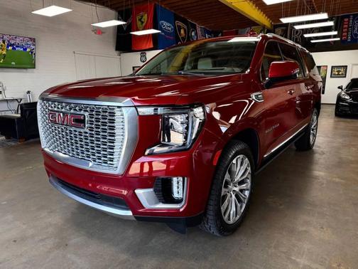 Burgundy 2021 GMC Yukon XL Denali