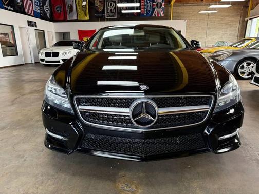 Black 2012 Mercedes-Benz CLS-Class CLS 550 4dr Sedan