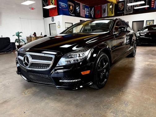 Black 2012 Mercedes-Benz CLS-Class CLS 550 4dr Sedan