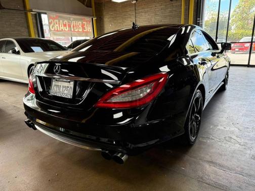 Black 2012 Mercedes-Benz CLS-Class CLS 550 4dr Sedan