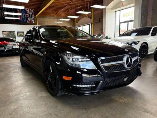 Black 2012 Mercedes-Benz CLS-Class CLS 550 4dr Sedan