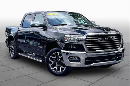 Black 2025 RAM 1500 Laramie
