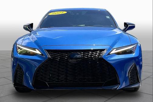 Blue 2021 Lexus IS 350 Base
