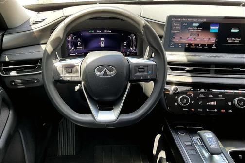 Gray 2023 INFINITI QX60 Luxe