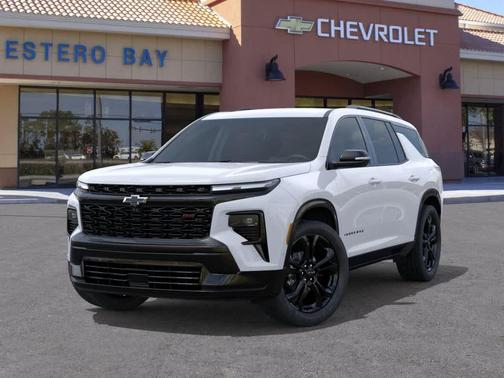 Polar White Tricoat 2027 Chevrolet Traverse RS