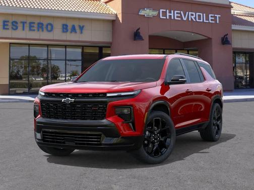 Red 2026 Chevrolet Traverse RS
