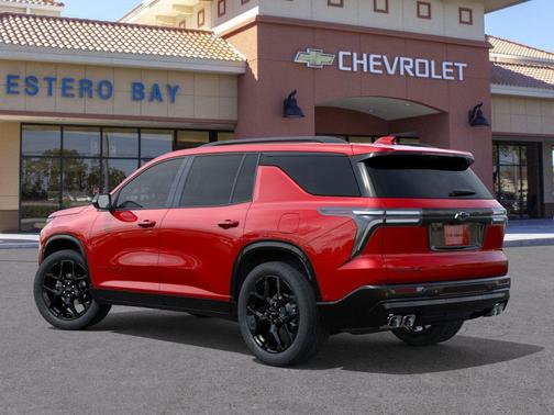 Red 2026 Chevrolet Traverse RS
