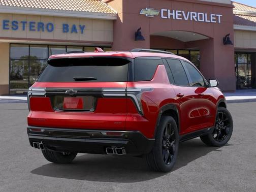 Red 2026 Chevrolet Traverse RS