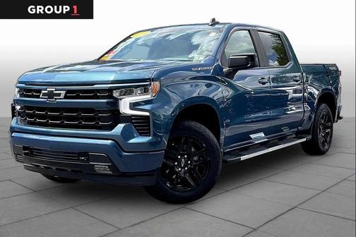 Blue 2024 Chevrolet Silverado 1500 RST