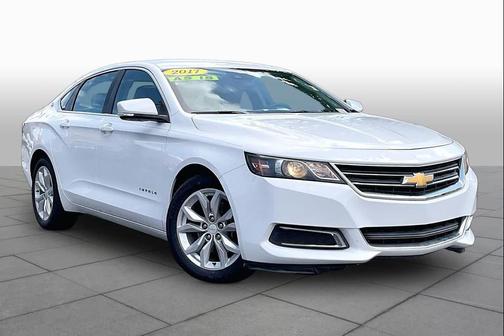 Summit White 2017 Chevrolet Impala 1LT