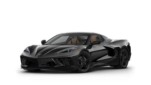Black 2026 Chevrolet Corvette Stingray w/2LT
