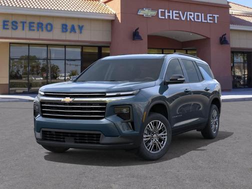 Blue 2026 Chevrolet Traverse LT