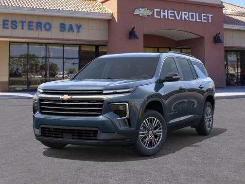 Lakeshore Blue Metallic 2026 Chevrolet Traverse LT