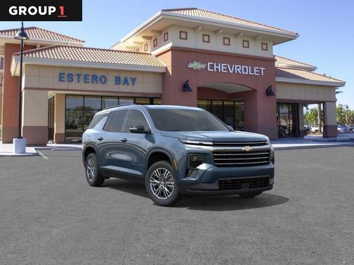 Blue 2026 Chevrolet Traverse LT