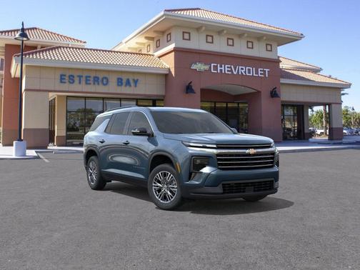 Blue 2026 Chevrolet Traverse LT