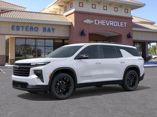 White 2026 Chevrolet Traverse LT