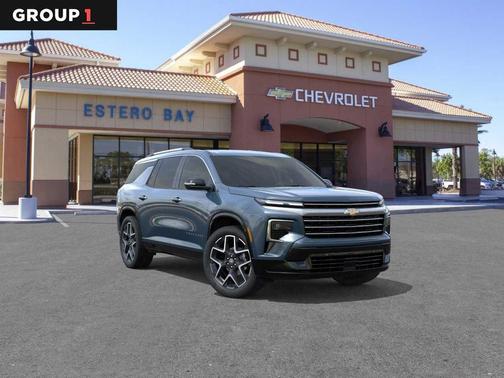 Blue 2026 Chevrolet Traverse High Country