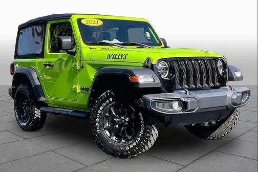 Green 2021 Jeep Wrangler Willys