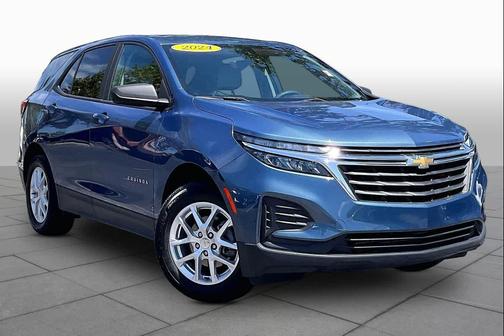 Blue 2024 Chevrolet Equinox LS