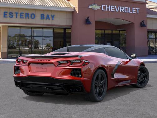 Red 2026 Chevrolet Corvette Stingray w/1LT