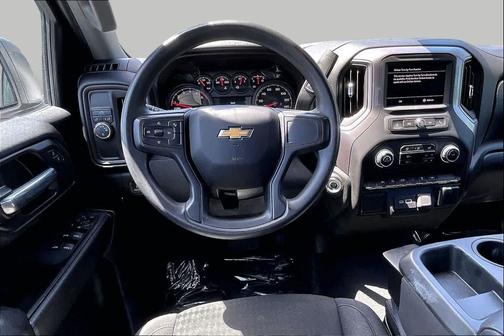 Summit White 2023 Chevrolet Silverado 1500 Custom