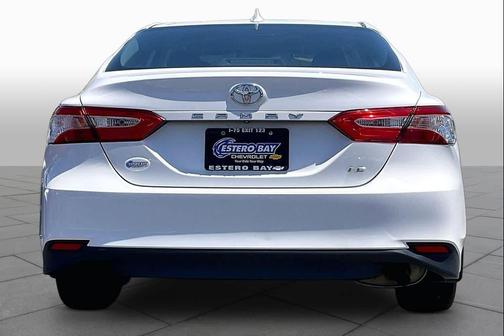 White 2020 Toyota Camry LE