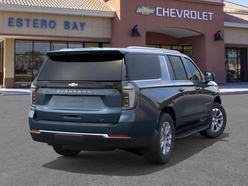 Blue 2026 Chevrolet Suburban LT