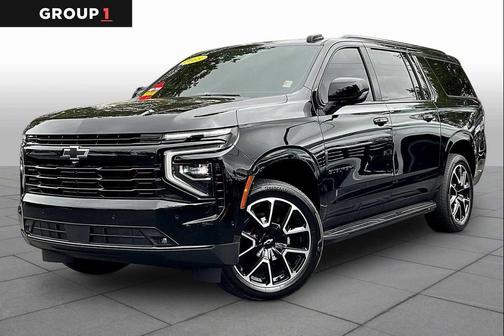 Black 2025 Chevrolet Suburban RST