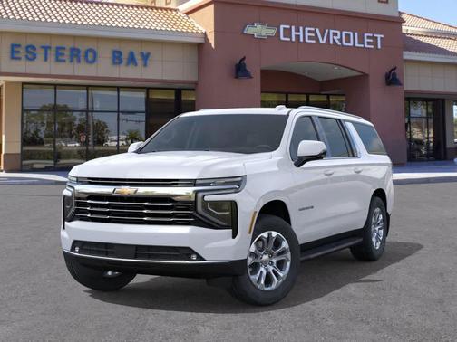 Summit White 2026 Chevrolet Suburban LT