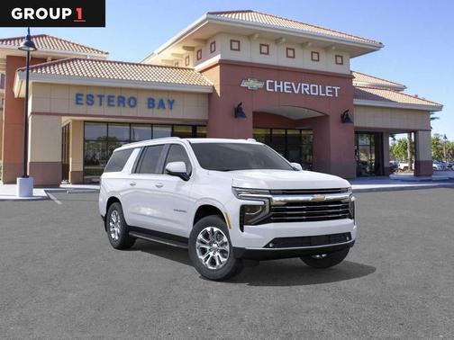 White 2026 Chevrolet Suburban LT