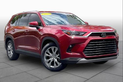 Red 2024 Toyota Grand Highlander Limited