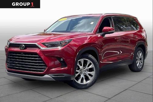 Red 2024 Toyota Grand Highlander Limited