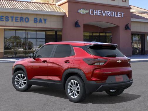 Red 2026 Chevrolet Trailblazer LS