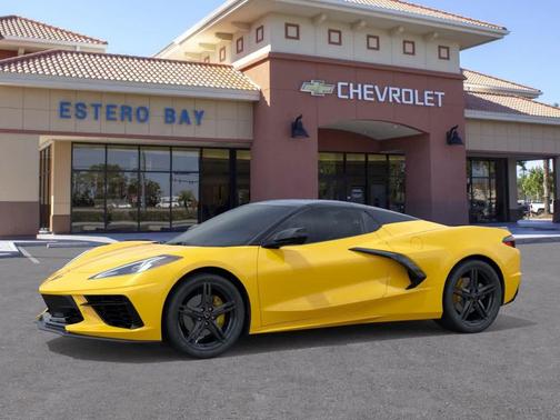 Yellow 2026 Chevrolet Corvette Stingray w/1LT